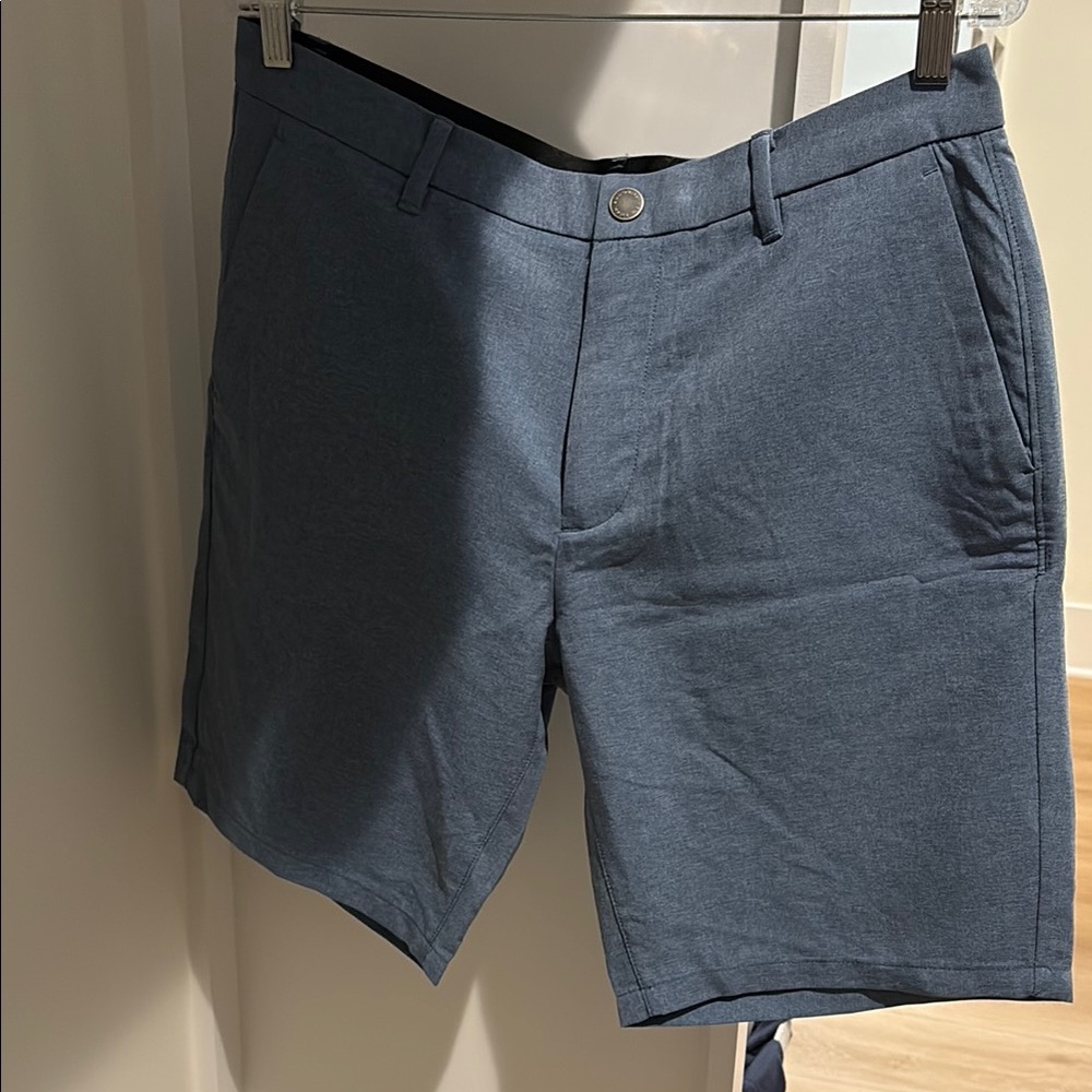 Bonobos Blue Flat Front Shorts Casual Style